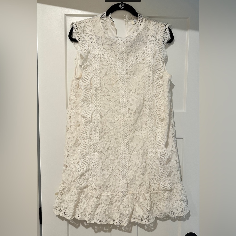 White Lace Dress